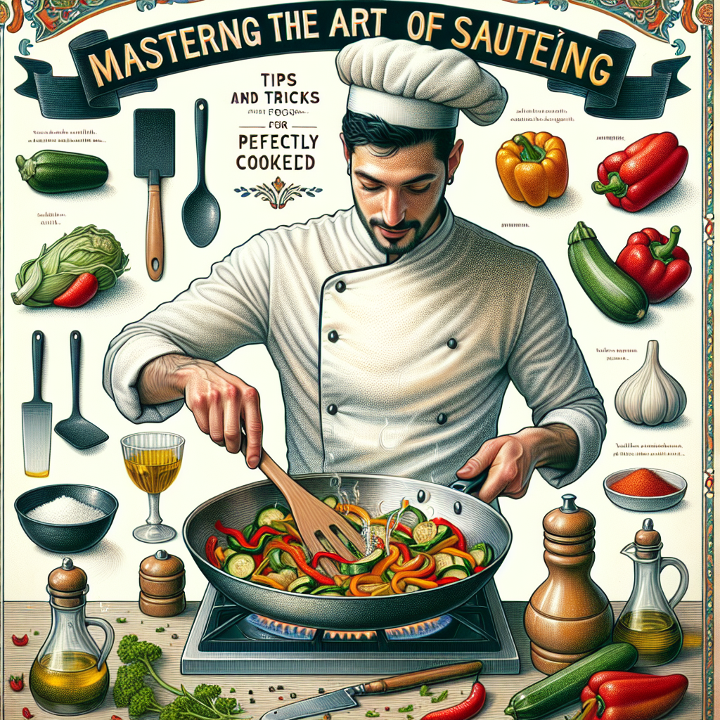 Mastering the Art of Sautéing: Tips and Tricks for Perfectly Cooked Dishes