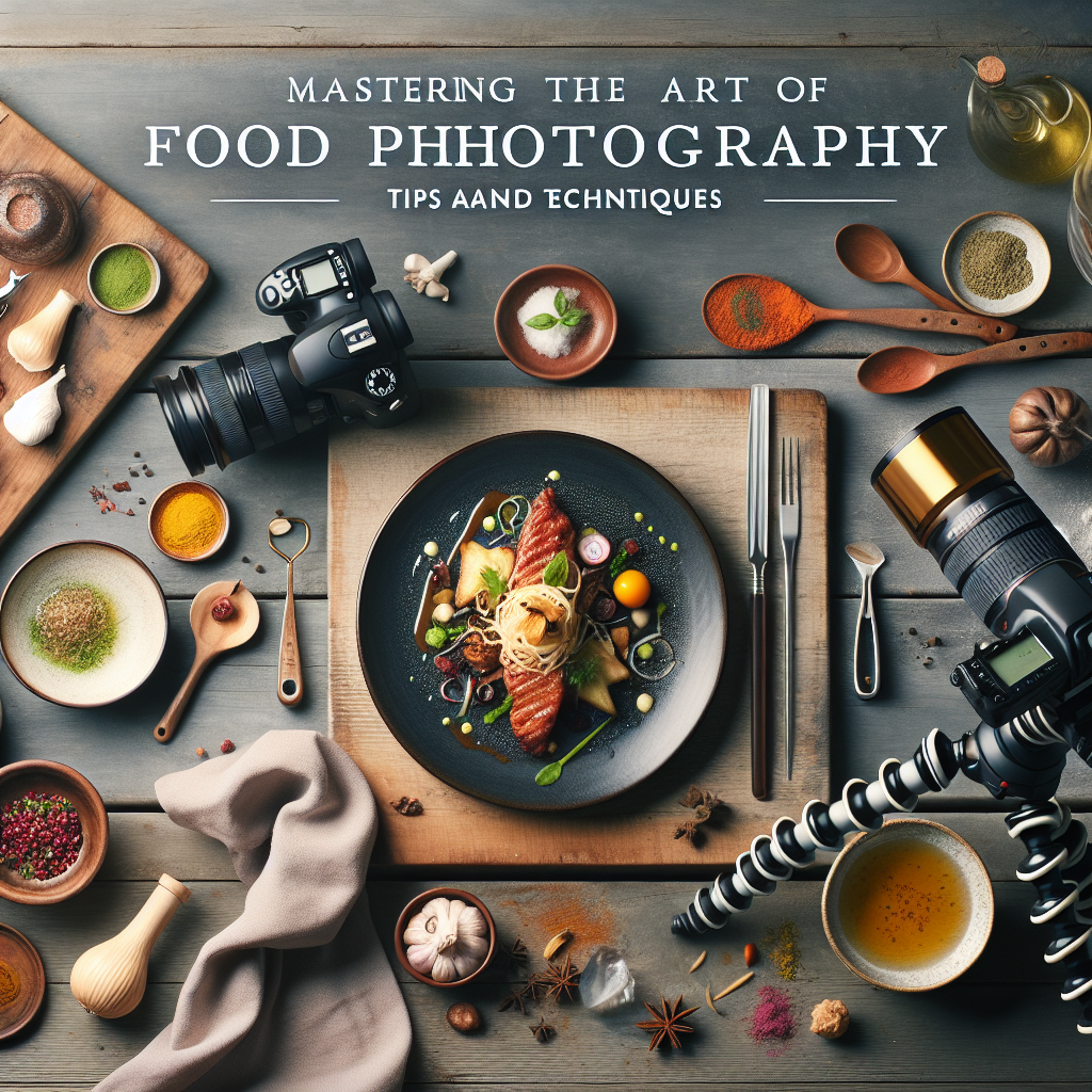 Mastering the Art of Food Photography: Tips and Techniques