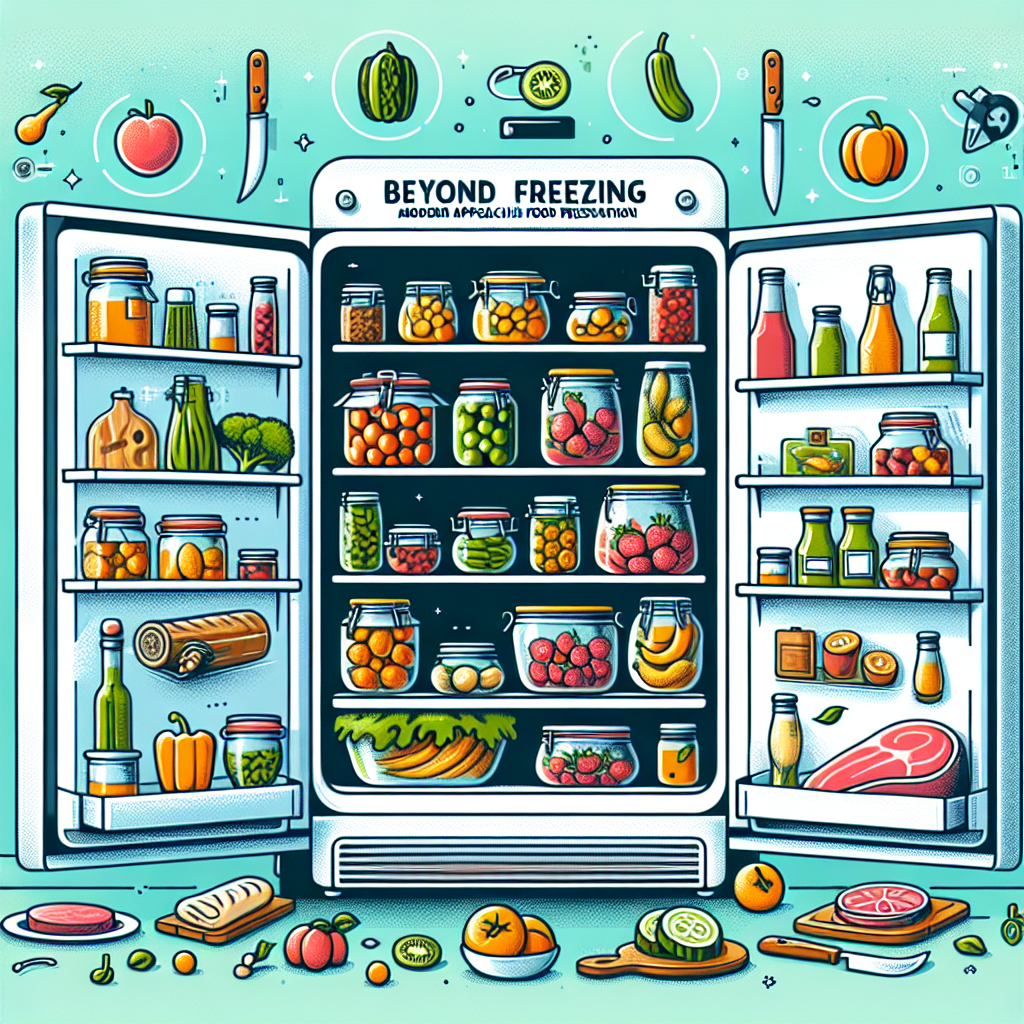 Beyond Freezing: Modern Approaches to Food Preservation