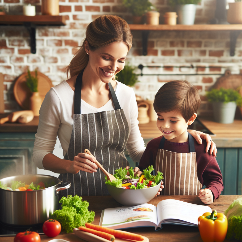 Cooking with Children: Healthy Recipes for Family Bonding