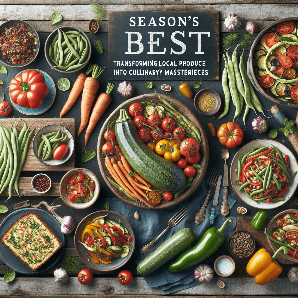 Season’s Best: Transforming Local Produce into Culinary Masterpieces