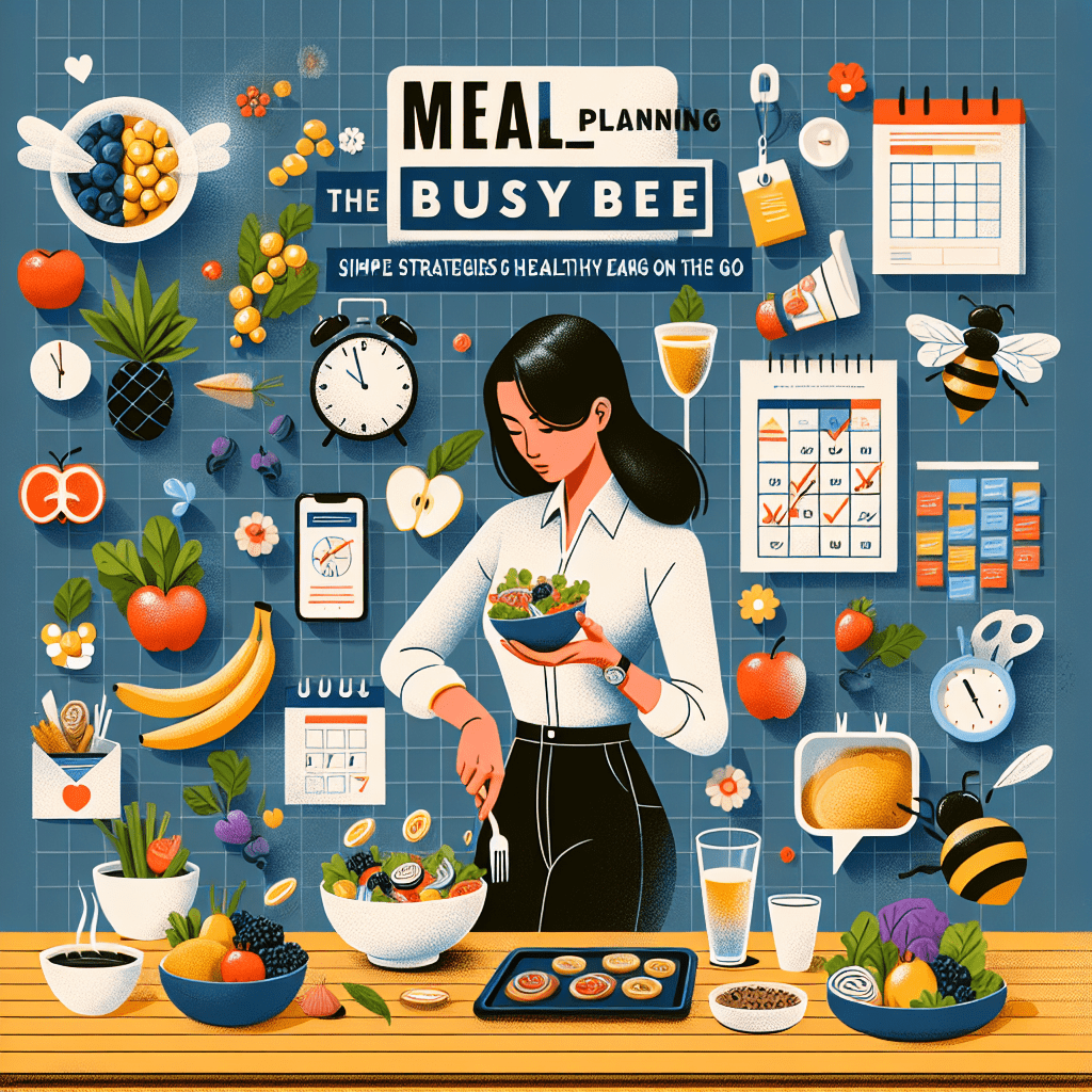 Meal Planning for the Busy Bee: Simple Strategies for Healthy Eating on the Go